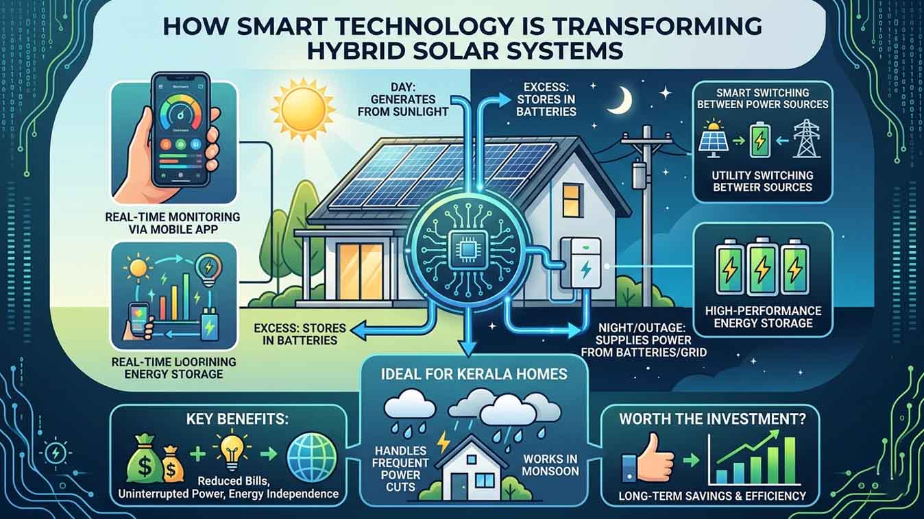How Smart Technology is Transforming Hybrid Solar Systems